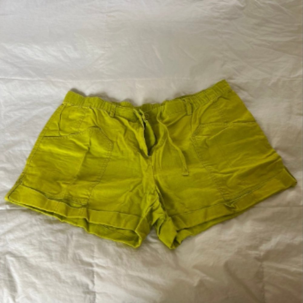 New York & Company Green Shorts